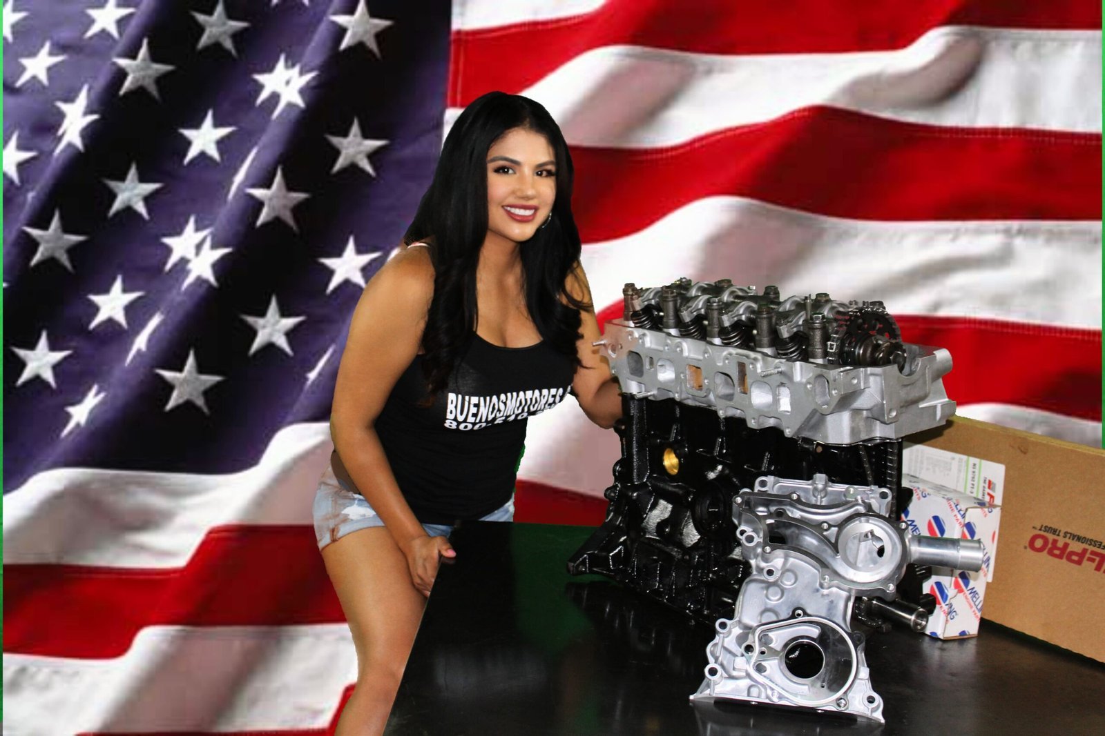 22R-V8 TOYOTA 22R or 22REC 2.4 L ENGINE LONG BLOCK 1985-95 - Image 1