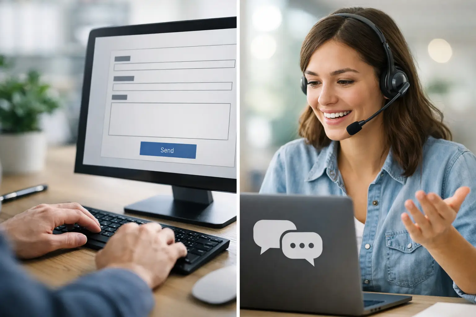 Contact Form vs Live Chat: Which Fits Your Site?