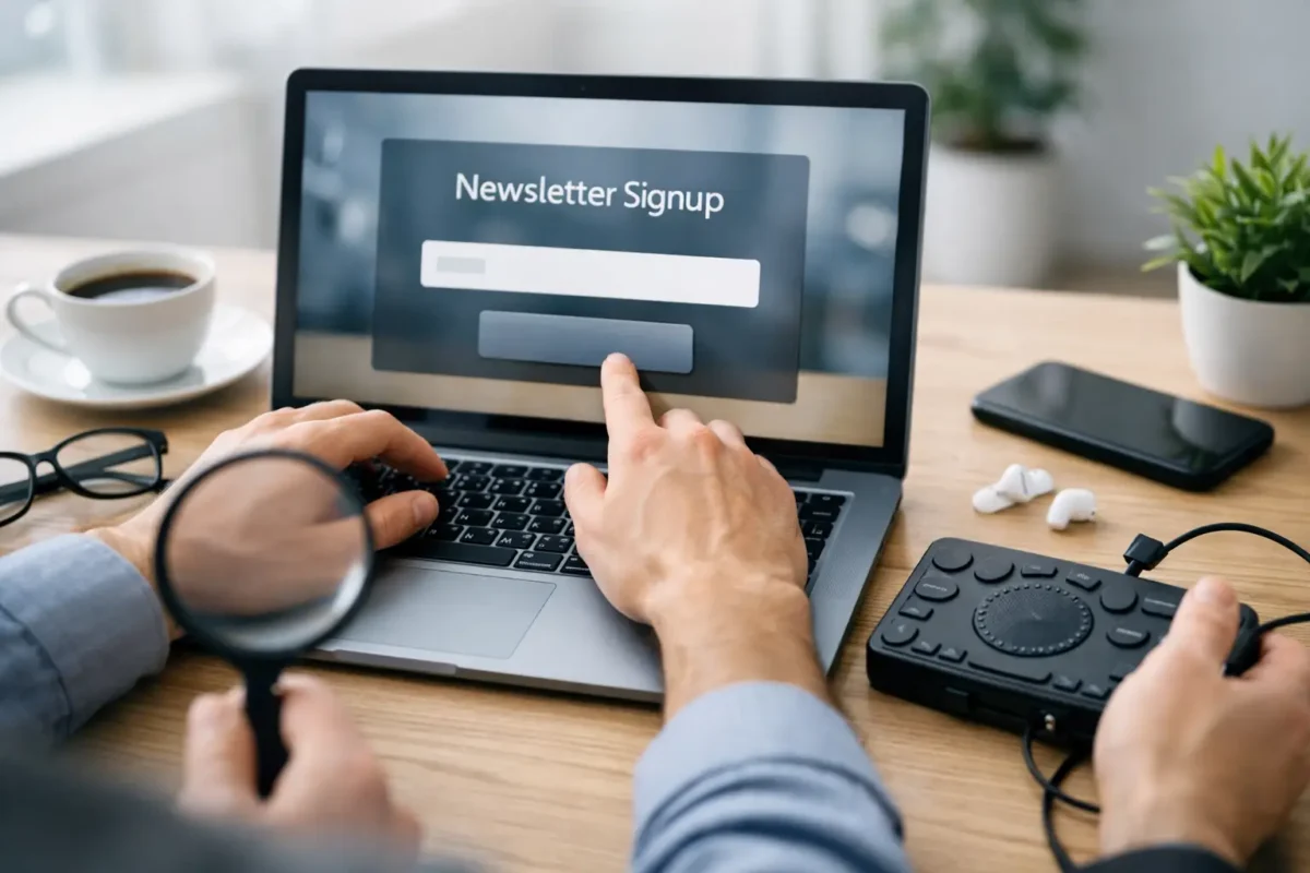 Newsletter Signup Accessibility Tips That Work