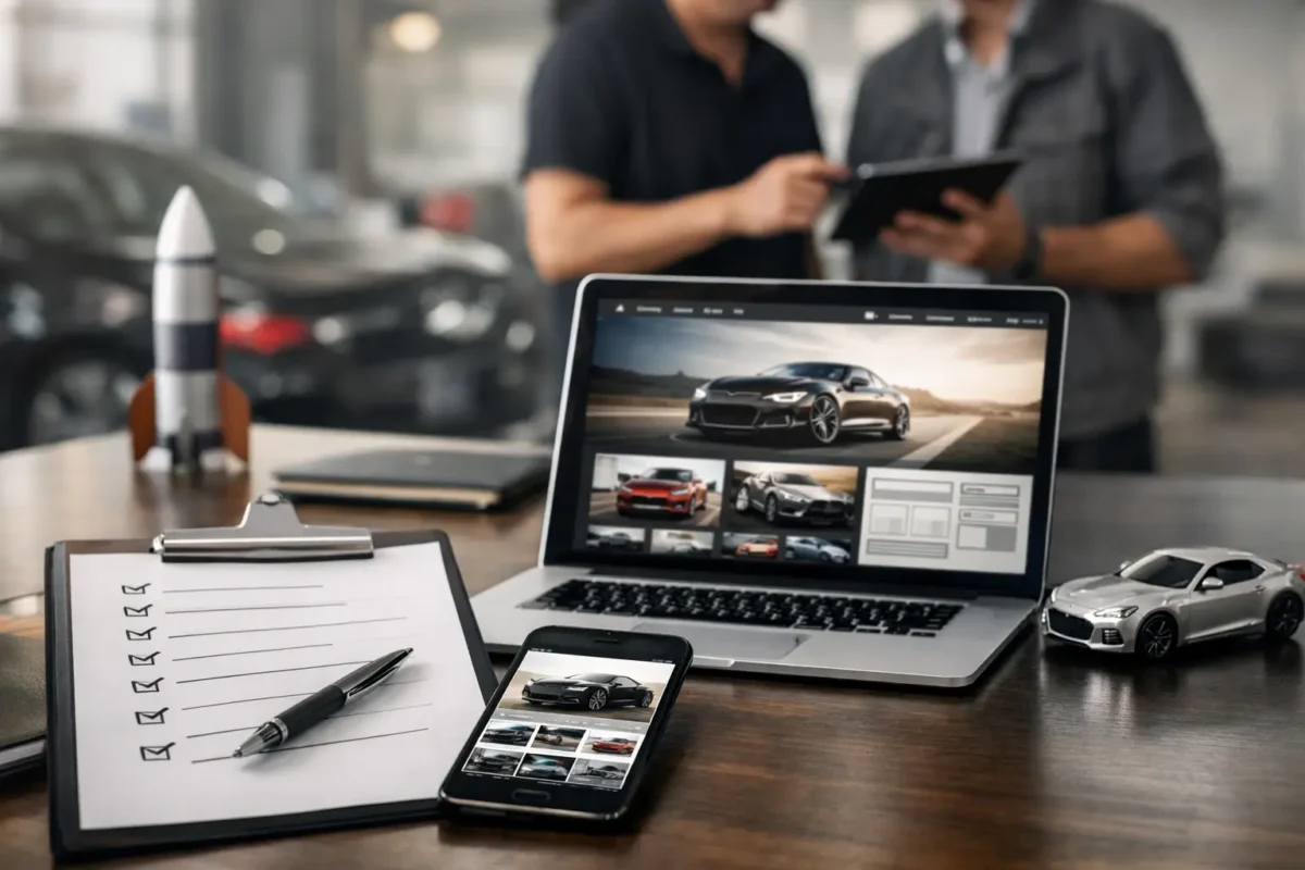 Website Launch Checklist Automotive Teams Can Use