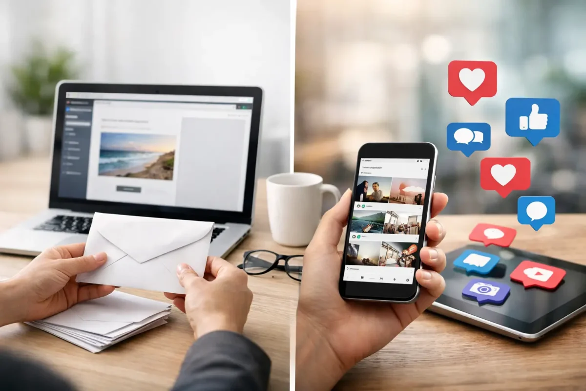 Newsletter vs Social Media Leads Compared